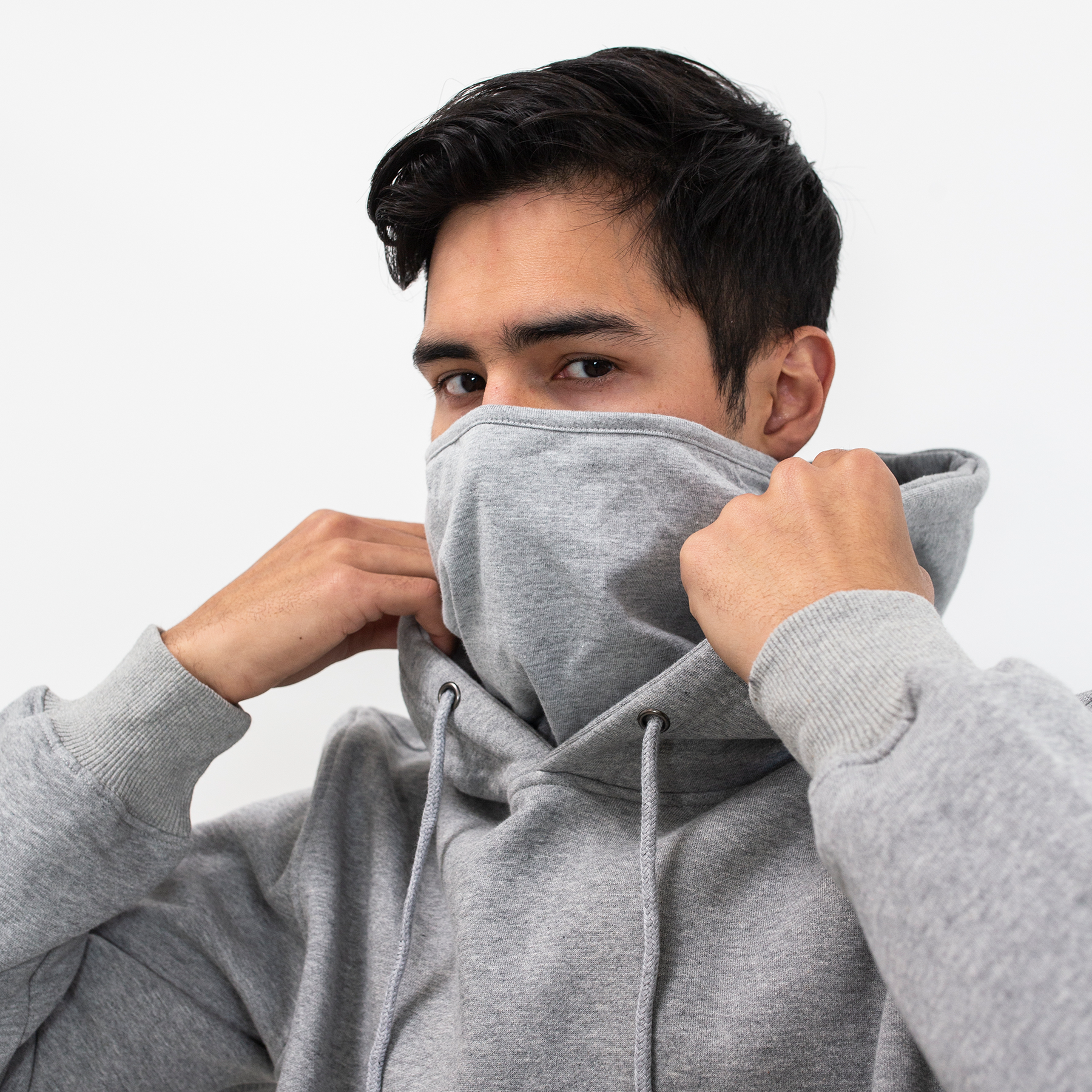 Hoodie that covers face sales